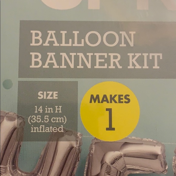 Spritz Party Supplies Nwt Cheers Balloon Banner Kit Poshmark